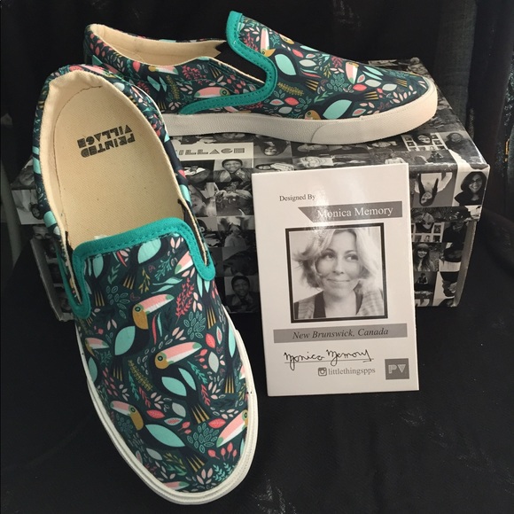 Shoes - Printed Slip-On shoes